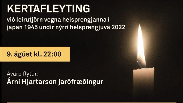 Ávarp við kertafleytingu á Akureyri