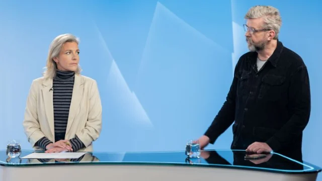 Gunnar Smári og Rósa Björk