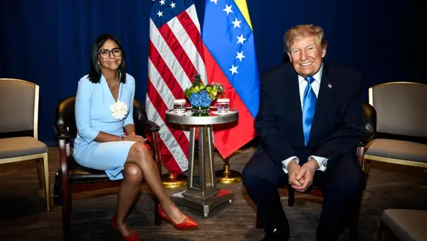Rodríguez frá Venesúela hittir Trump og ávarpar allsherjarþing SÞ um frið og kosningar