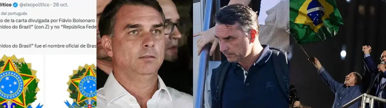 Flávio Bolsonaro segist vera réttkjörinn forseti Brasilíu