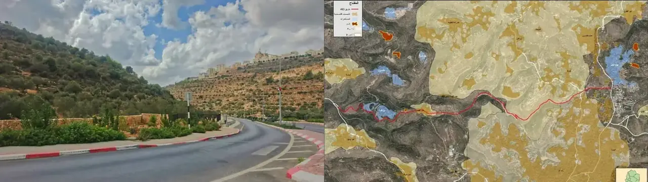 Áform Ísraels um landnemaumferð á lykilvegi Ramallah vekja ótta um sundrungu