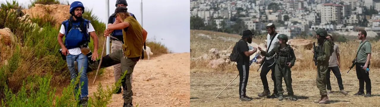 Samtök palestínskra blaðamanna fordæma árásir á fréttamenn