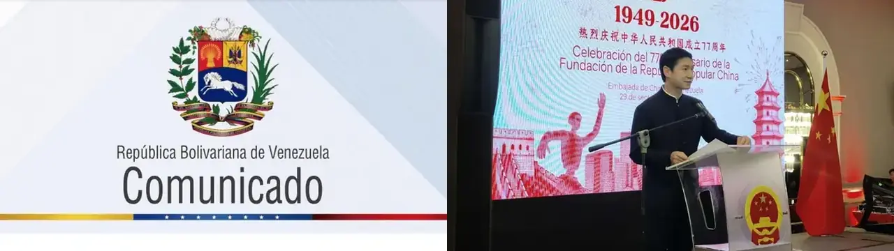 Venesúela óskar Kína til hamingju með þjóðhátíðardaginn og bendir á vöxt í viðskiptum