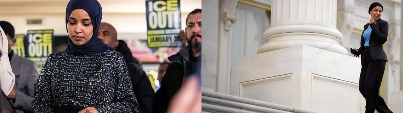 Stjórn Trumps sögð vilja svipta Omar ríkisborgararétti