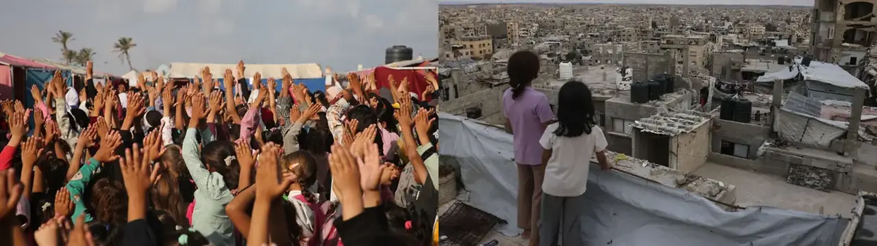 Börn fædd á Gaza síðustu þrjú ár þekkja ekki líf fyrir stríð
