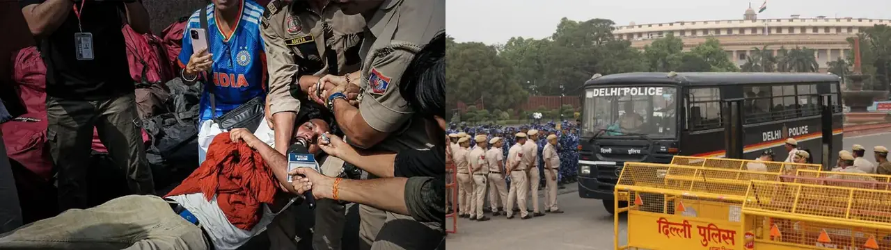Mótmælendur í Delhi krefjast afsagnar kosningastjóra