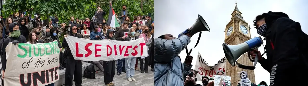 Amnesty segir breska háskóla hafa hamlað stuðningi við Palestínumenn