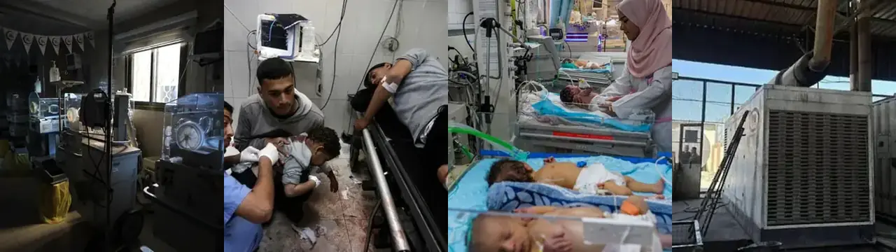 Heilbrigðisráðuneyti Gaza varar við bilun rafala á sjúkrahúsum