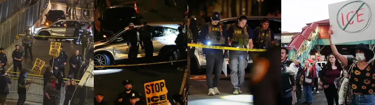 ICE-fulltrúi skaut Dóminíkana í New York; mótmæli brutust út
