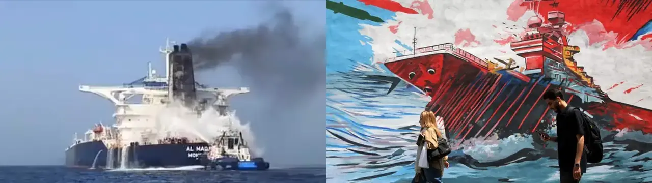 Flotadeild IRGC hótar að sökkva bandarískum herskipum