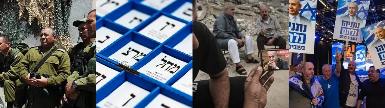 Hvorug fylkingin náði meirihluta í kosningum í Ísrael