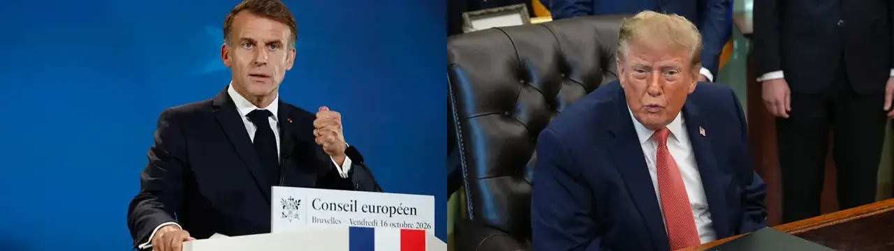Macron segir erlenda leiðtoga nýta sér óeirðir í Frakklandi