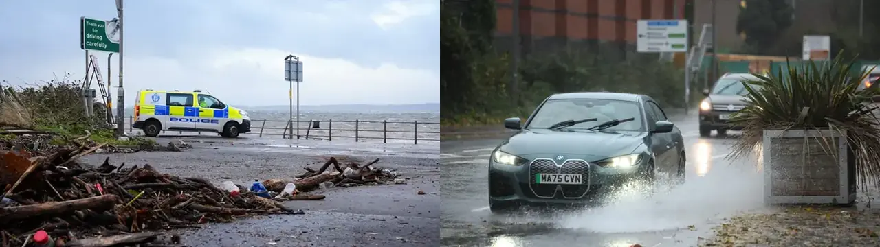 Storm Boelo veldur hvassviðri og veðurviðvörunum í Bretlandi