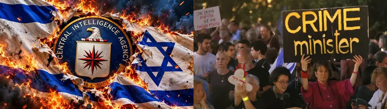 Leynilegt mat CIA varar við hættu á pólitísku hruni í Ísrael