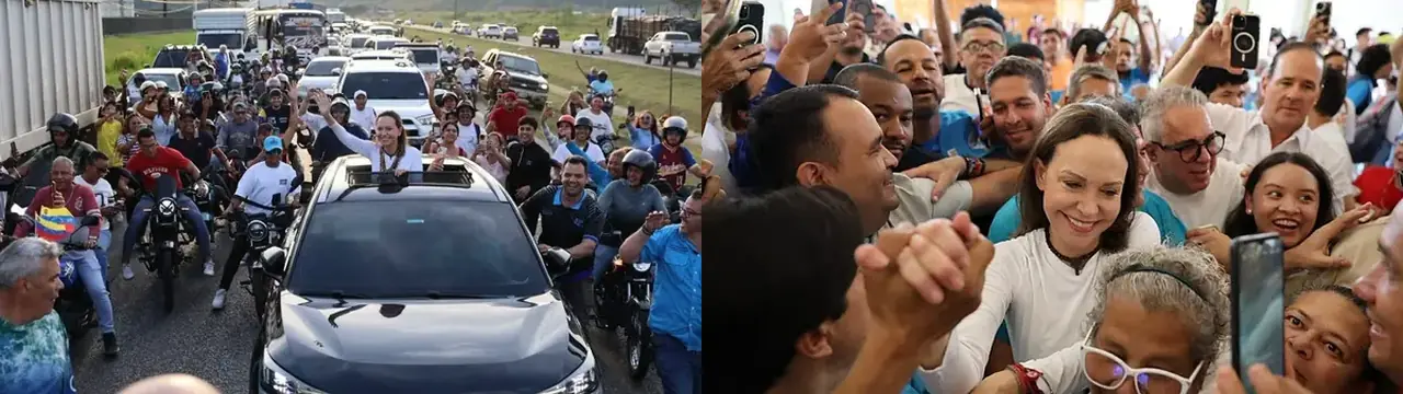 María Corina Machado sneri aftur til Venesúela