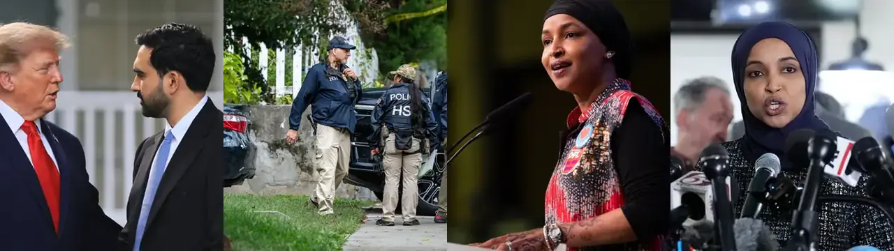 Alríkisfulltrúar gerðu húsleit hjá Ilhan Omar í Washington