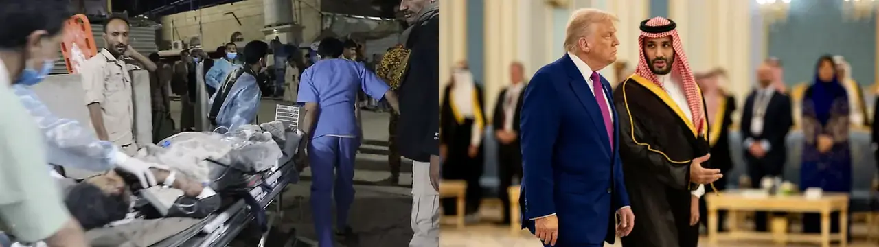 Trump segir Bandaríkin kunna að taka þátt í árásum á Húta