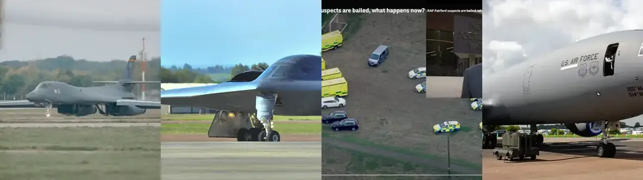 Viðbrögð fjölmiðla og stjórnmálamanna við handtökunum við RAF Fairford sæta gagnrýni